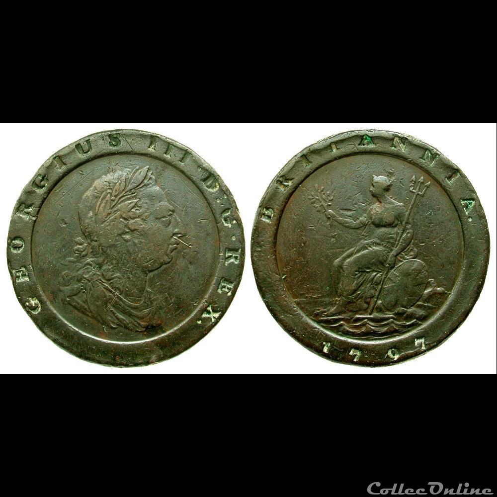 1797 George III coins world united kingdom 1797 george iii
