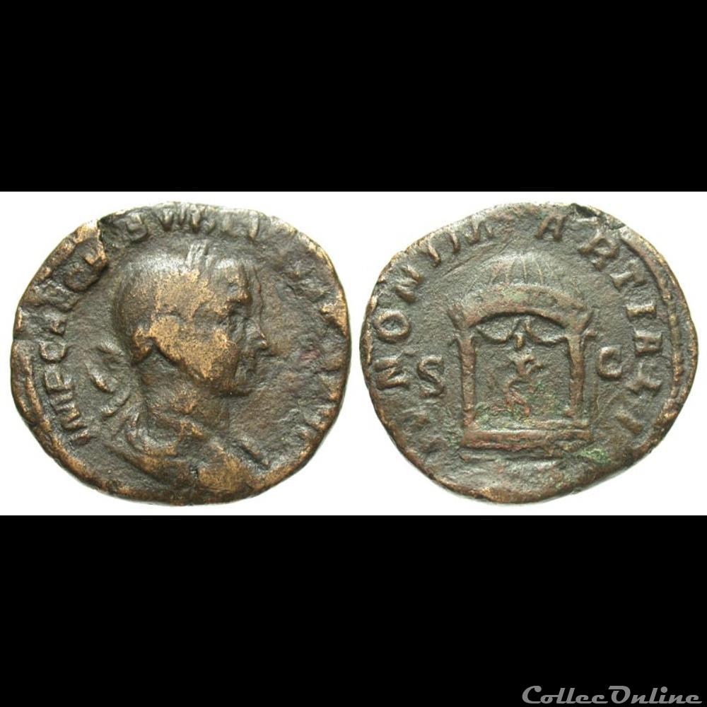 Volusianus coins antique b c to roman republican imperial volusianus