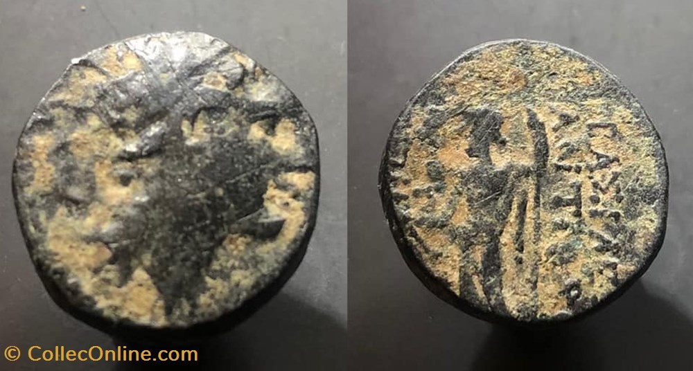 Antiochos IV Epiphanes coins antique b to greek antiochos iv epiphanes