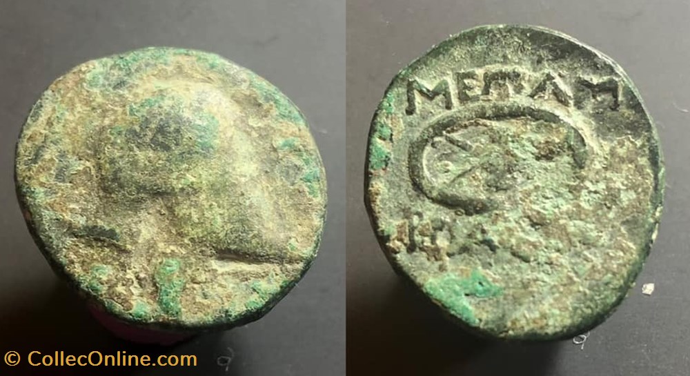 coins antique to greek thrace mesambria