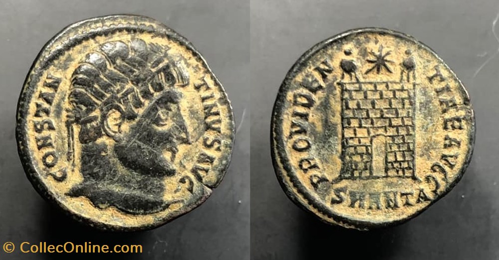 Constantine I coins antique b to roman republicain imperial constantine i
