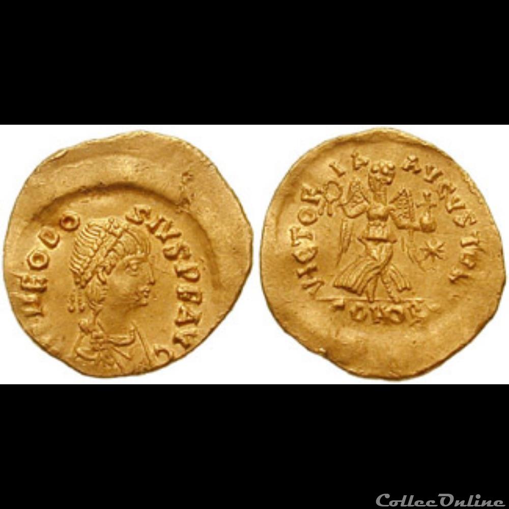 THEODOSIUS II coin ancient roman theodosius ii