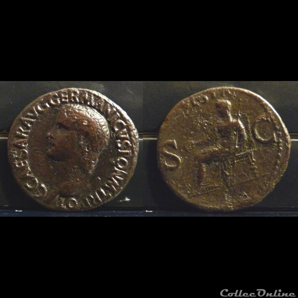 016. Caligula coin ancient roman 016 caligula
