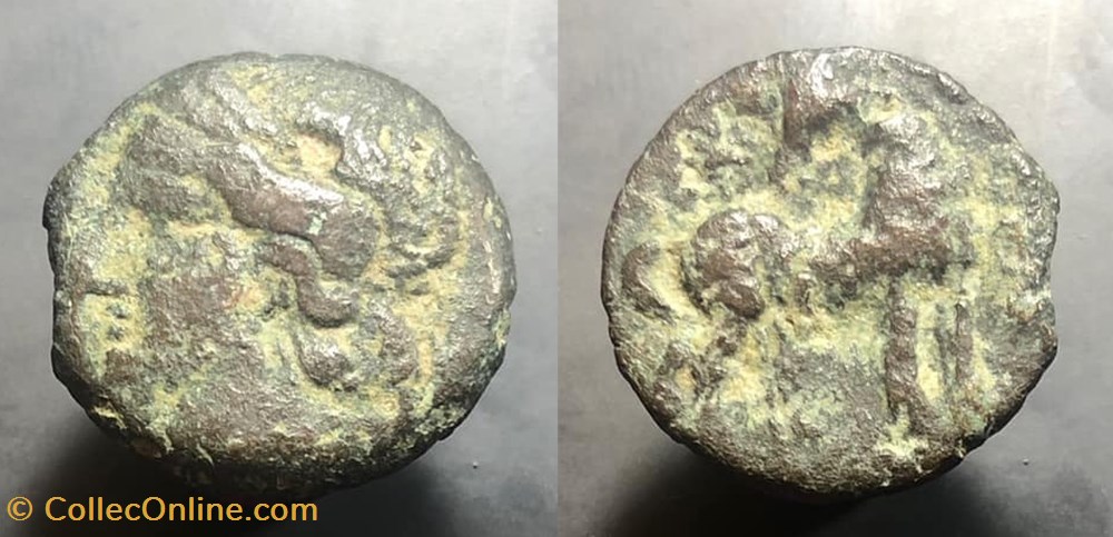CARTHAGE, Second Punic War. coins antique b to greek carthage second punic war