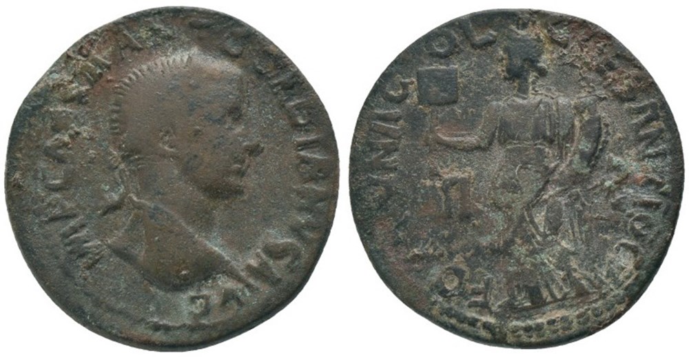 PISIDIA, Antiochia. Gordian III. coins ancient to romans provincial pisidia antiochia gordian iii