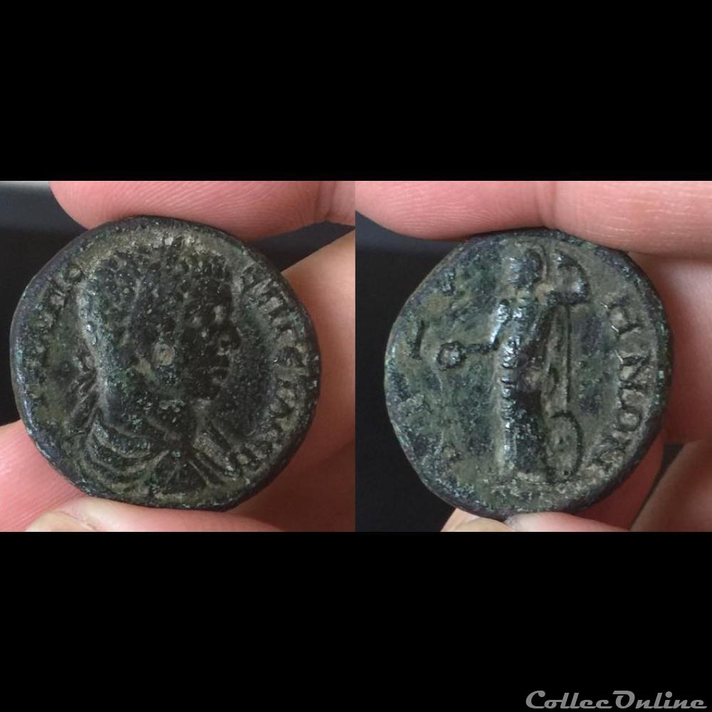Thrace, Bizya; Geta coin ancient roman provincial thrace bizya geta