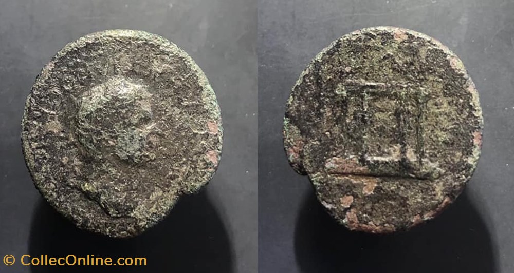 unknown coins antique b c to a roman provincial unknown