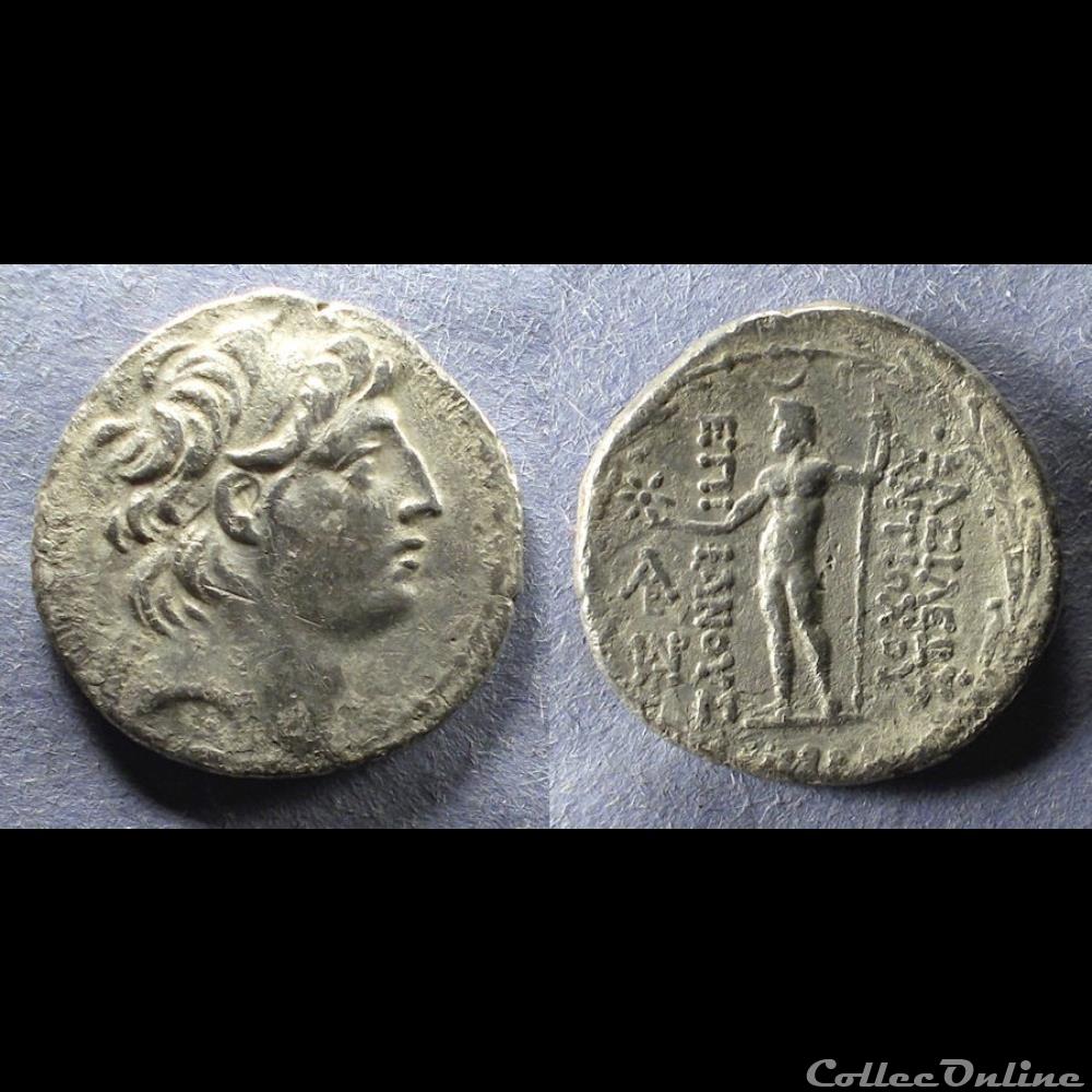 Antiochos VIII coin ancient greek antiochos viii