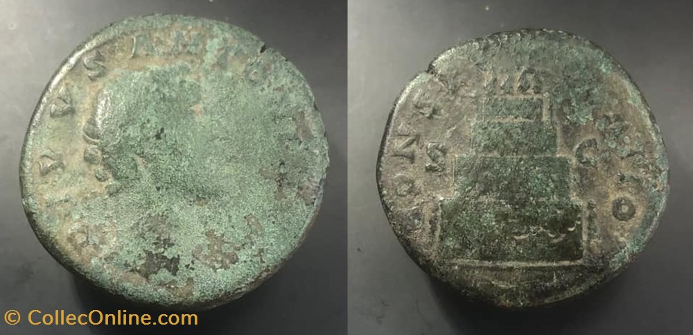 coins antique b c roman republican imperial antoninus pius