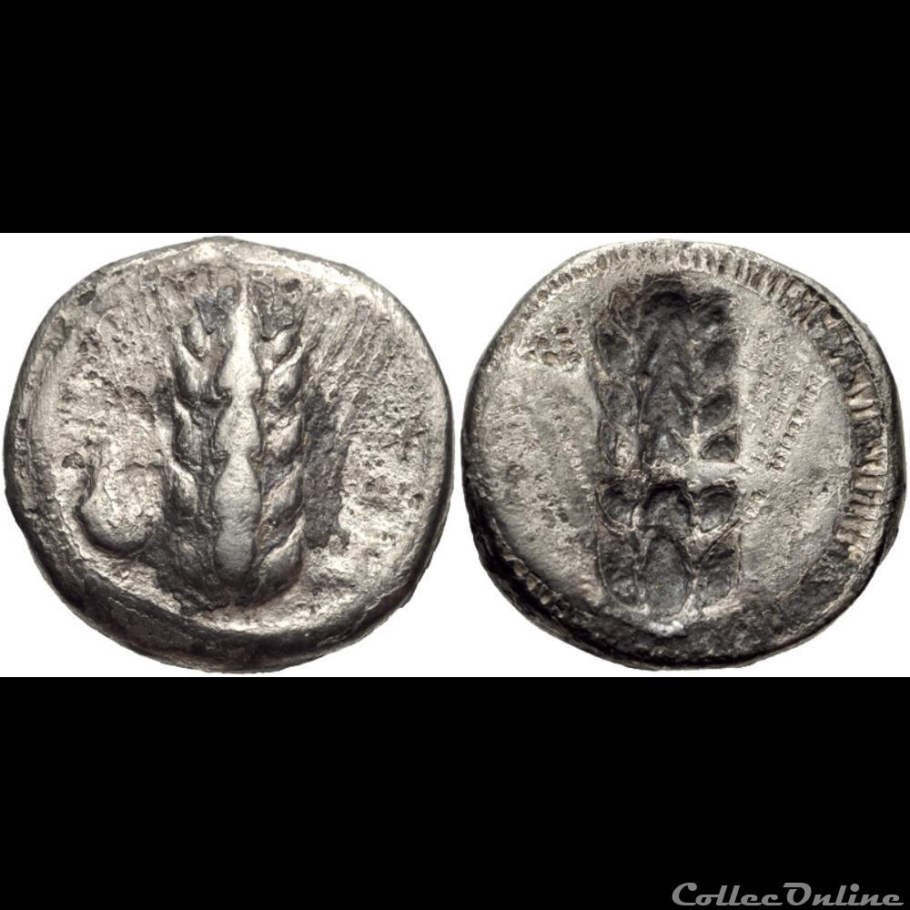 LUCANIA, Metapontion coin ancient greek lucania metapontion