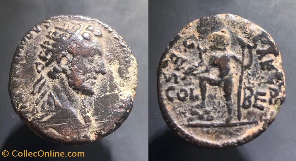 coins antique to roman provincial phoenicia berytus commodus