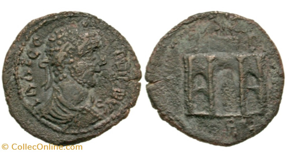 Mysia, Parium. Gallienus coins antique b c to roman provincial mysia parium gallienus