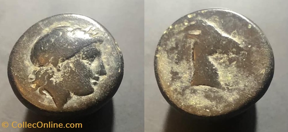 unknown coins antique b c to a greek unknown