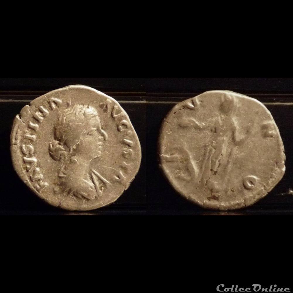 053. Faustina Jr coin ancient roman 053 faustina jr