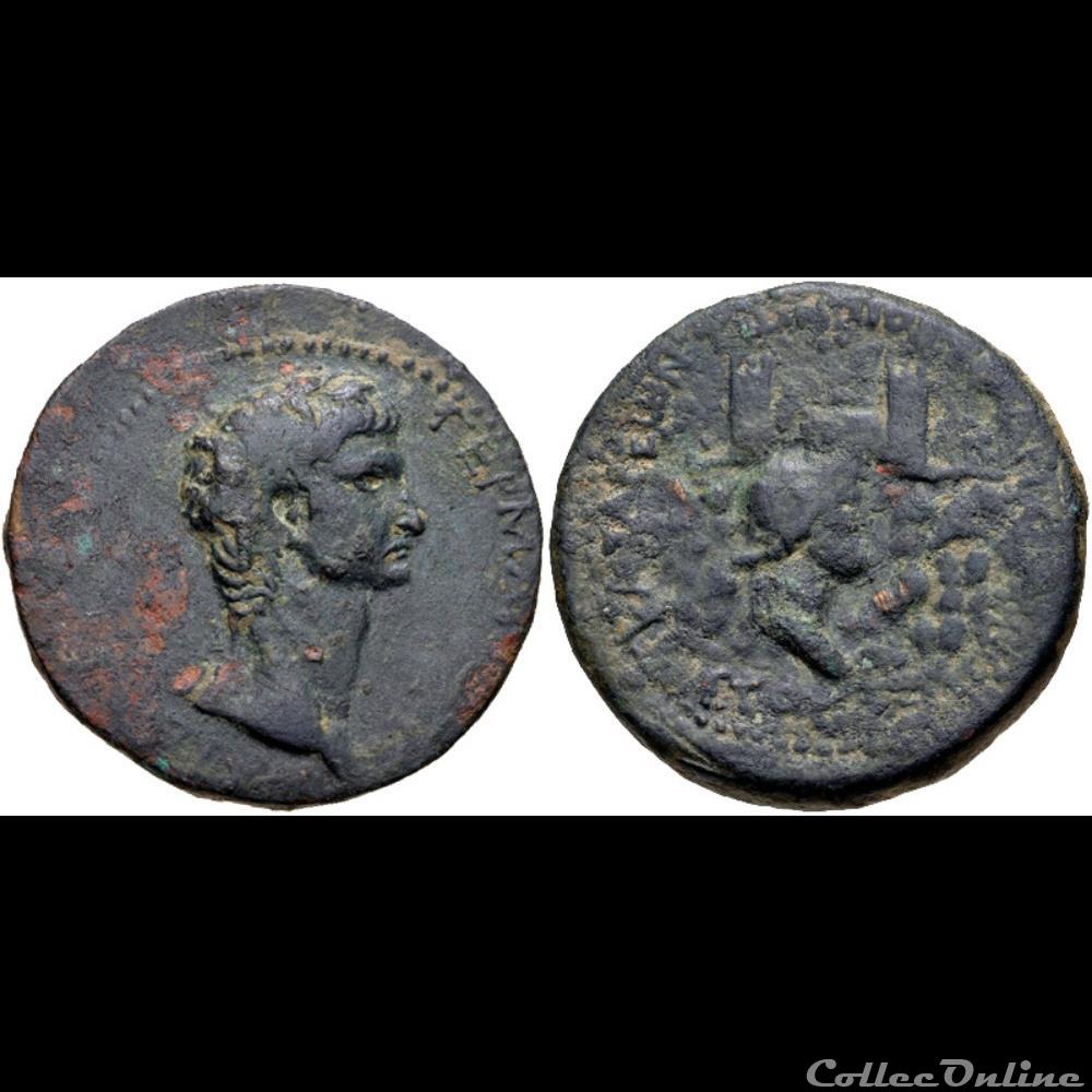 coin ancient roman provincial cilicia anazarbus germanicus