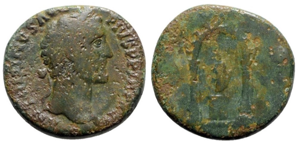 coins ancient romans imperial and republican antoninus pius