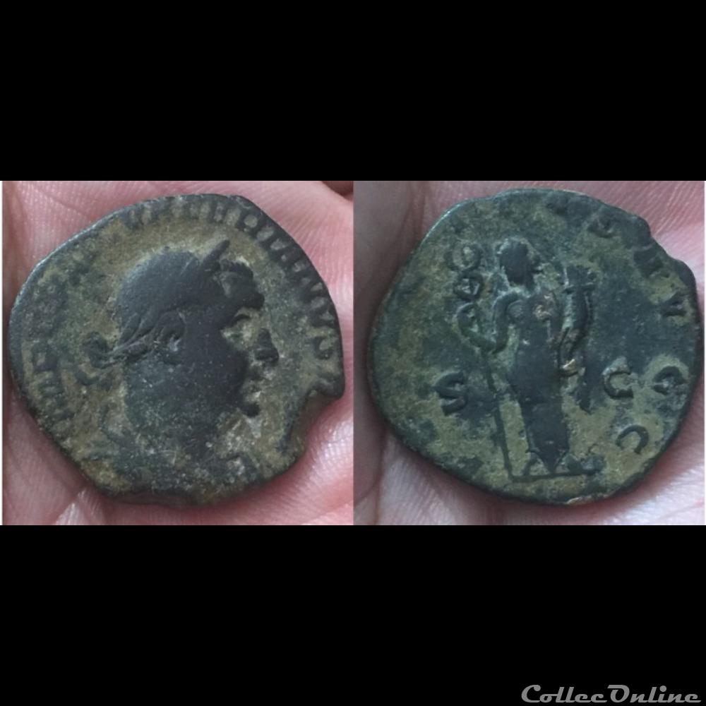 097. Valerian I coin ancient roman 097 valerian i