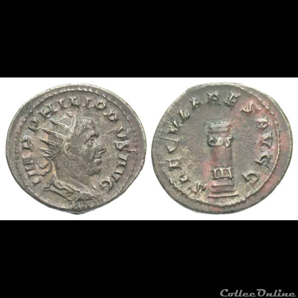 Philip I coin ancient roman philip i