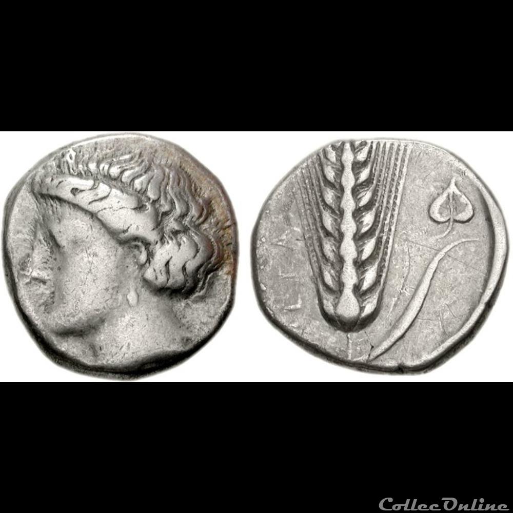LUCANIA, Metapontion coin ancient greek lucania metapontion