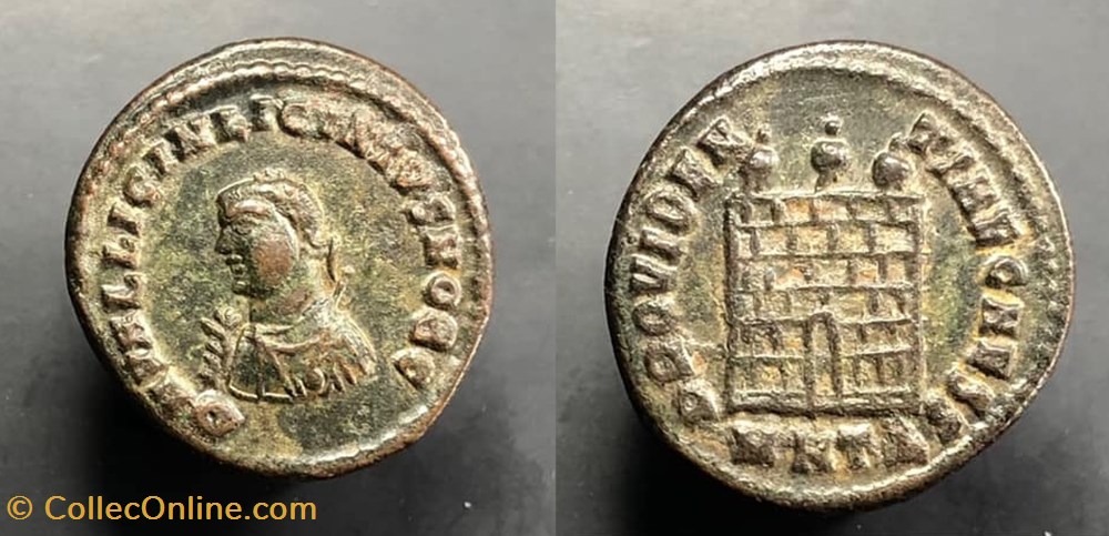 Licinius II coins antique b to a roman republicain imperial licinius ii