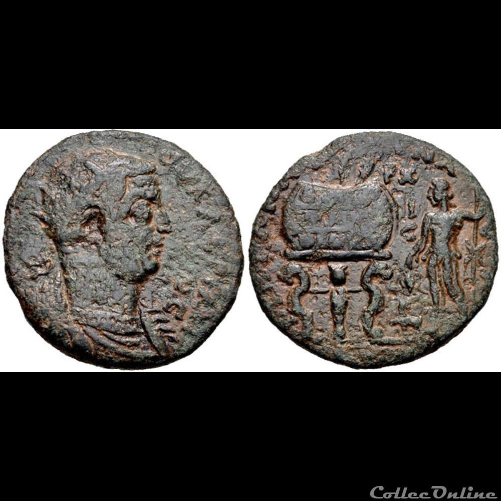 CILICIA, Corycus. Valerian I coin ancient roman provincial cilicia corycus valerian i