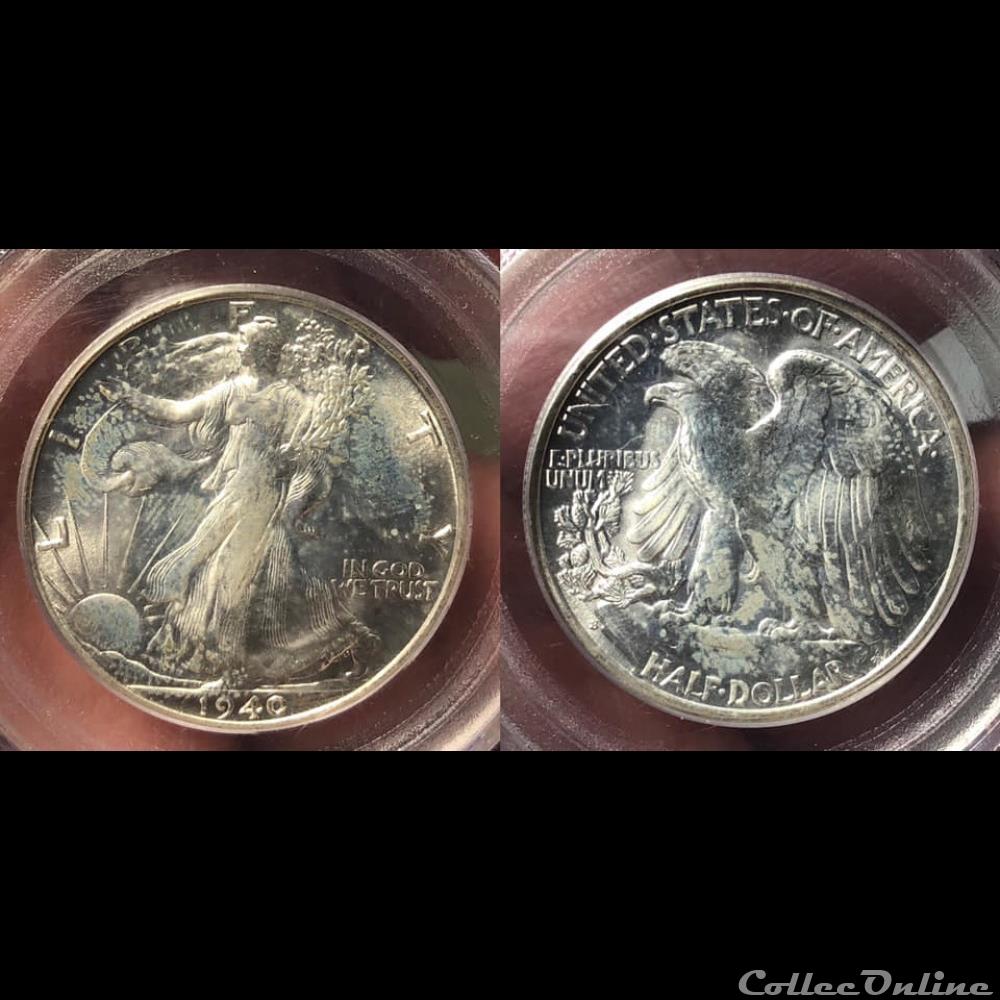 1940S Walking Liberty coins world united states 1940s walking liberty