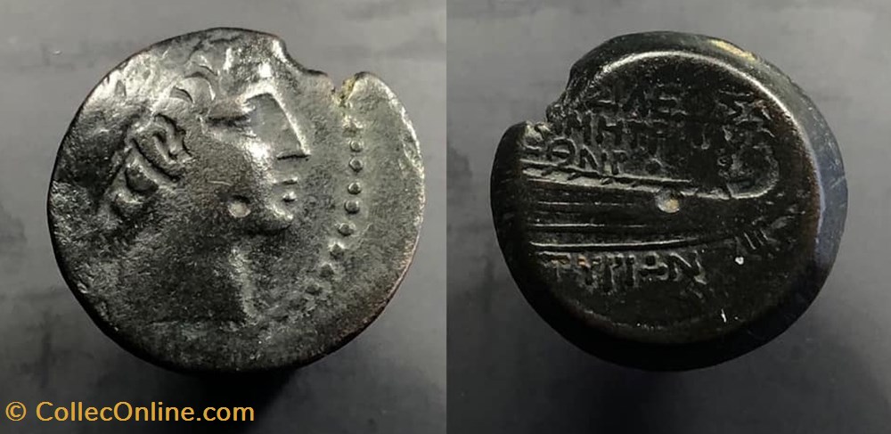 Demetrius I Soter coins antique b c to a greek demetrius i soter