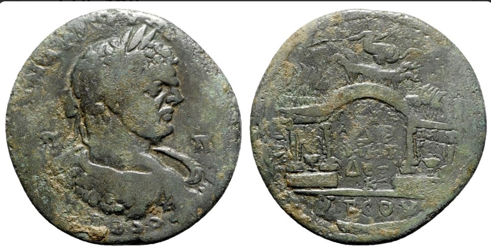 Cilicia, Tarsus Caracalla coins ancient to romans provincial cilicia tarsus caracalla
