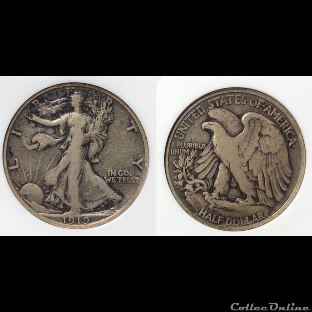 1919S Walking Liberty coins world united states 1919s walking liberty