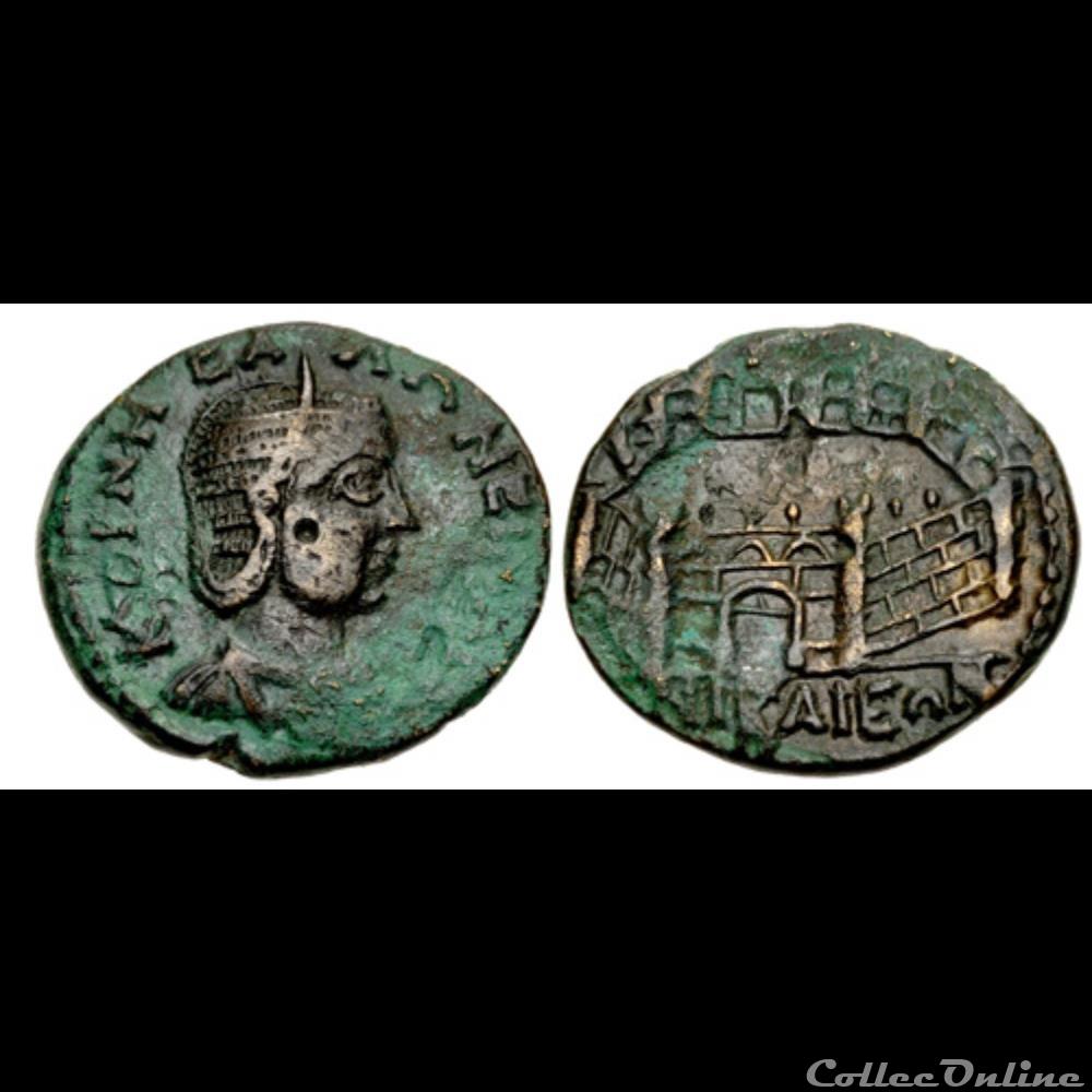 BITHYNIA, Nicaea. Salonina coin ancient roman provincial bithynia nicaea salonina