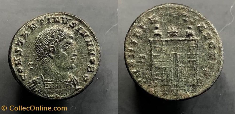 Constantius II coins antique b to roman republicain imperial constantius ii