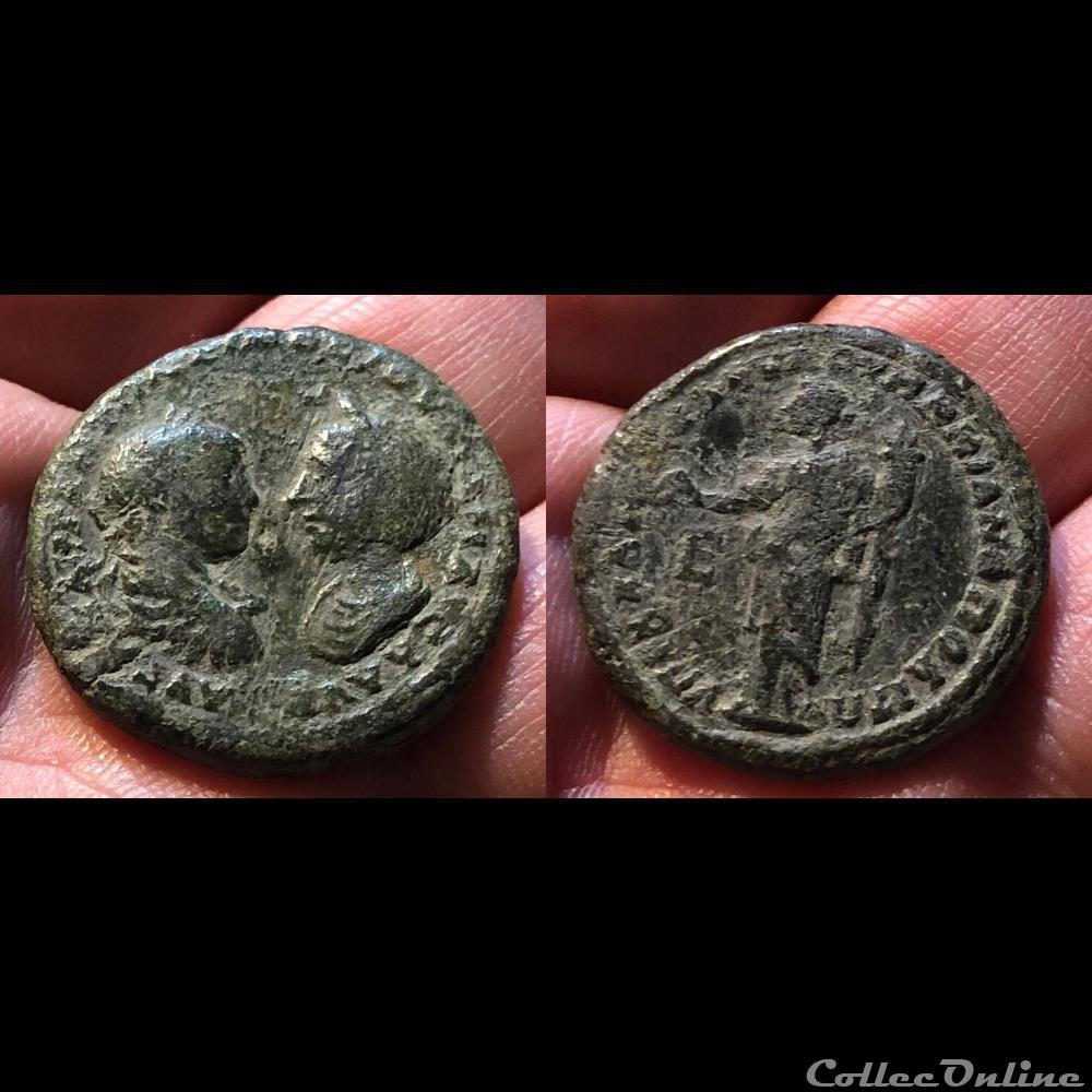 MOESIA INFERIOR, Marcianopolis. Elagabalus, with Julia Maesa coin ancient roman provincial moesia inferior marcianopolis elagabalus with julia maesa