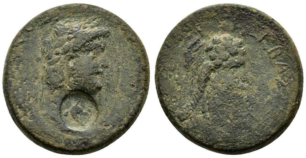 GALATIA. Koinon of Galatia. Nero with Poppaea coins ancient to romans provincial galatia koinon of galatia nero with poppaea