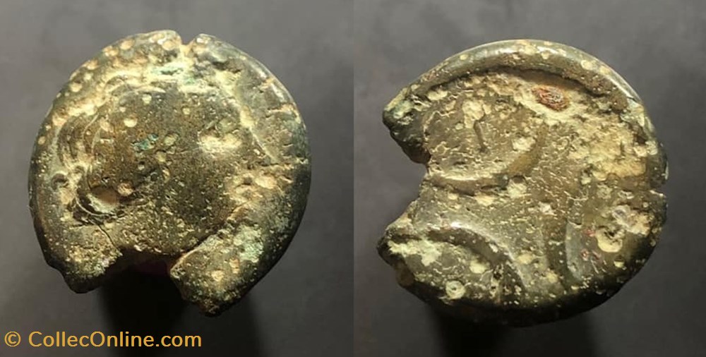 coins antique b c to a greek unknown