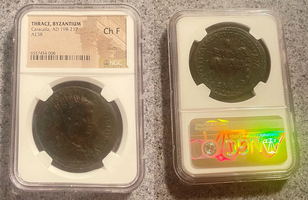 THRACE, Byzantium. Caracalla coins ancient to romans provincial thrace byzantium caracalla