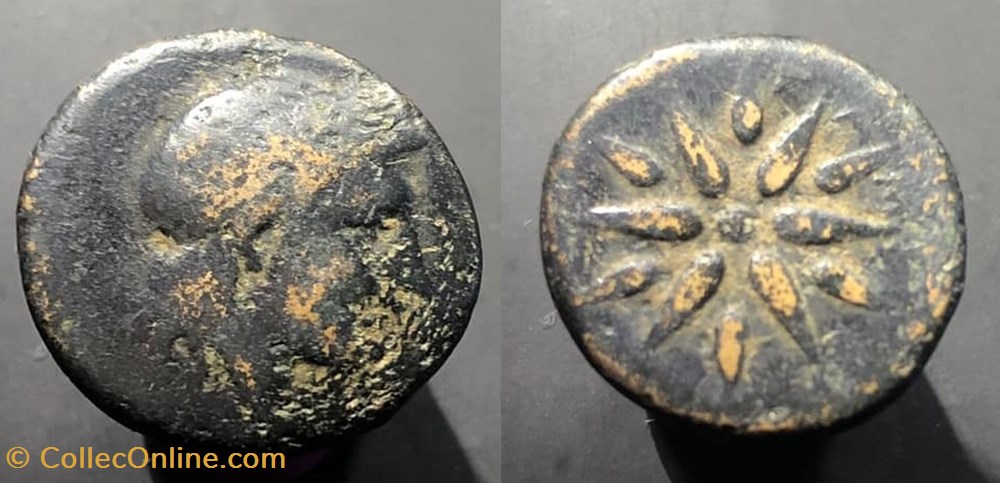 unknown coins antique b c to a greek unknown