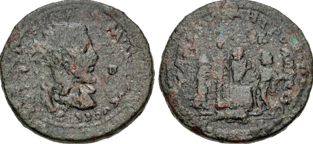 Cilicia, Tarsus, Trajan Decius coins ancient to romans provincial cilicia tarsus trajan decius