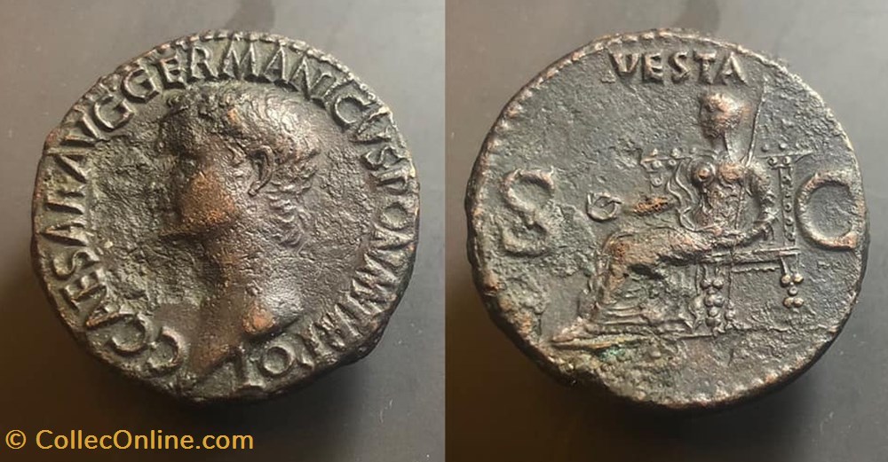 coins antique b to roman republican imperial caligula