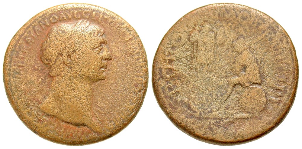 Trajan coins ancient to romans imperial and republican trajan