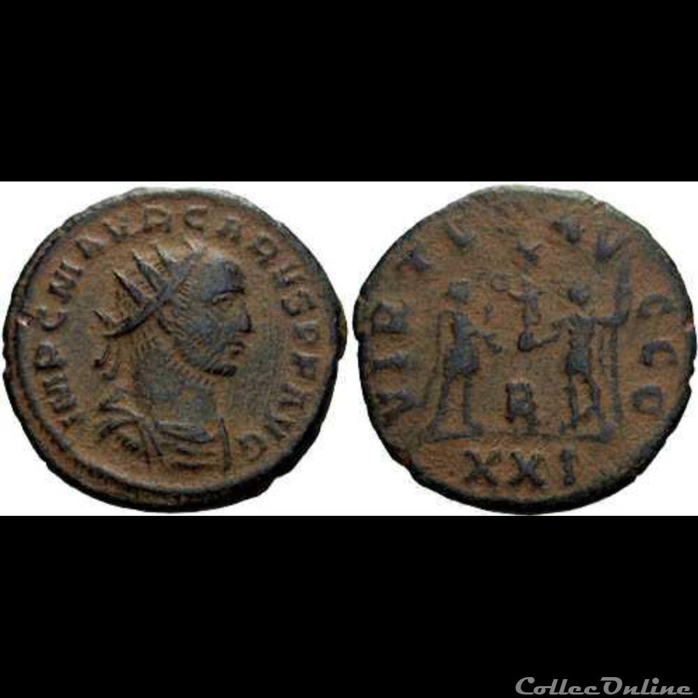 119. Carus coin ancient roman 119 carus