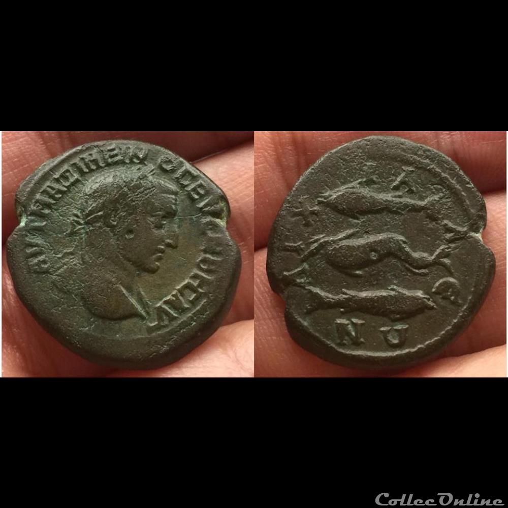 THRACE. Anchialos. Maximinus Thrax coin ancient roman provincial thrace anchialos maximinus thrax