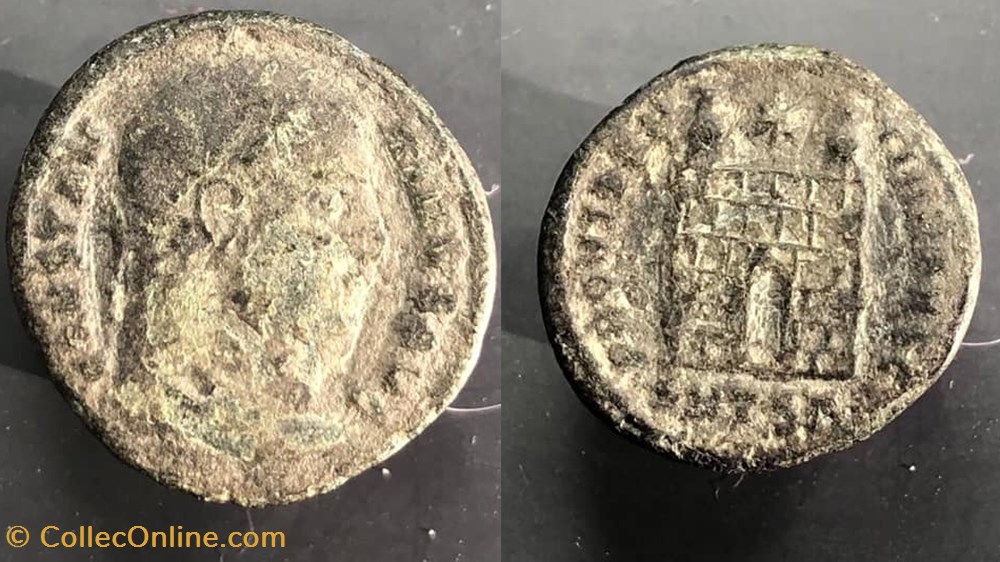 coins antique b to roman republicain imperial constantine i