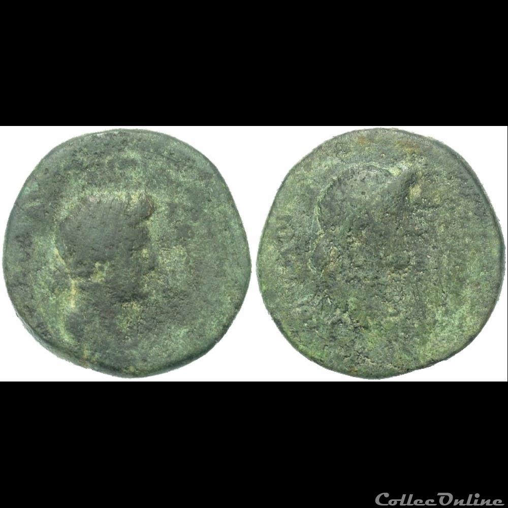 Pergamon Julia and Livia coins antique b c to roman provincial pergamon julia and livia