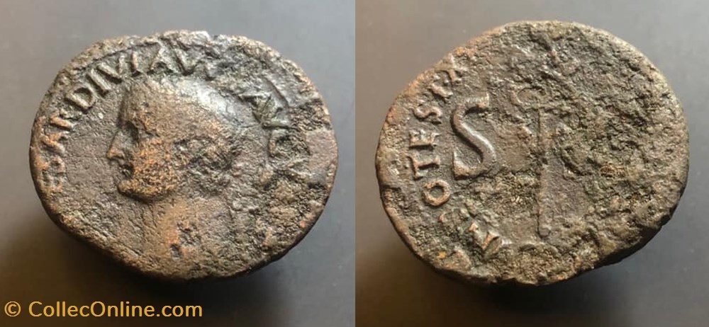 Tiberius coins antique c to a roman republican imperial tiberius