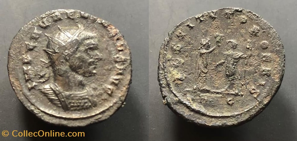 Aurelianus coins antique b c to roman republican imperial aurelianus