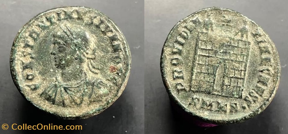 Constantius II coins antique b to roman republicain imperial constantius ii