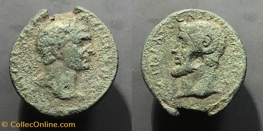 MACEDON, Cassandrea. Domitian coins ancient to romans provincial macedon cassandrea domitian