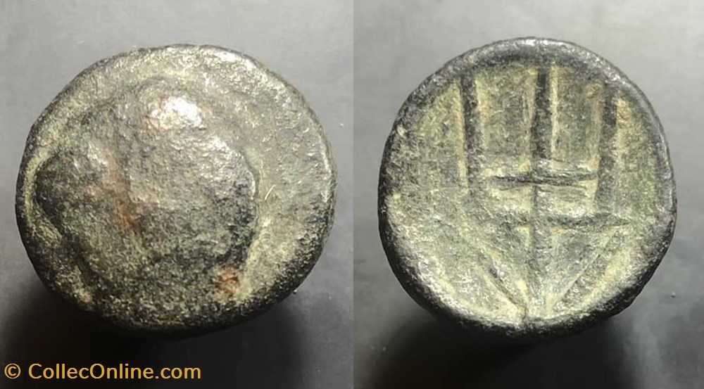 unknown coins antique b c to a greek unknown
