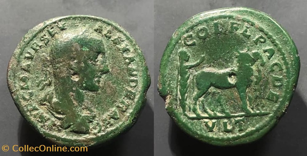 Thrace, Deultum. Severus Alexander coins ancient to romans provincial thrace deultum severus alexander