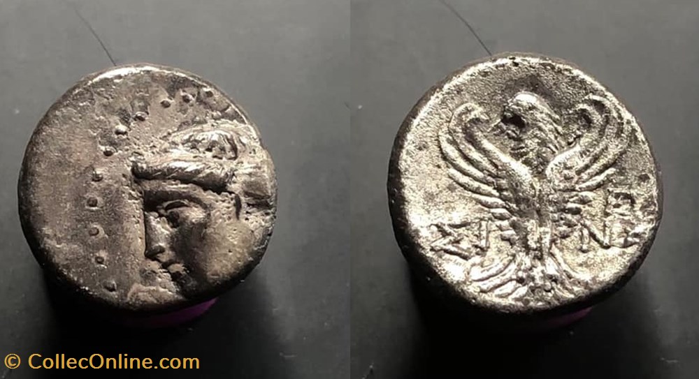 unknown coins antique b c to a greek unknown